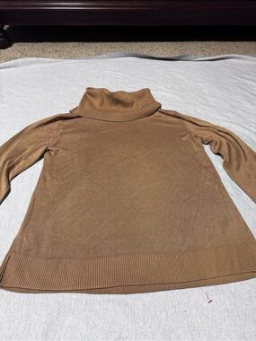 Banana Republic Camel Brown Turtleneck Sweater